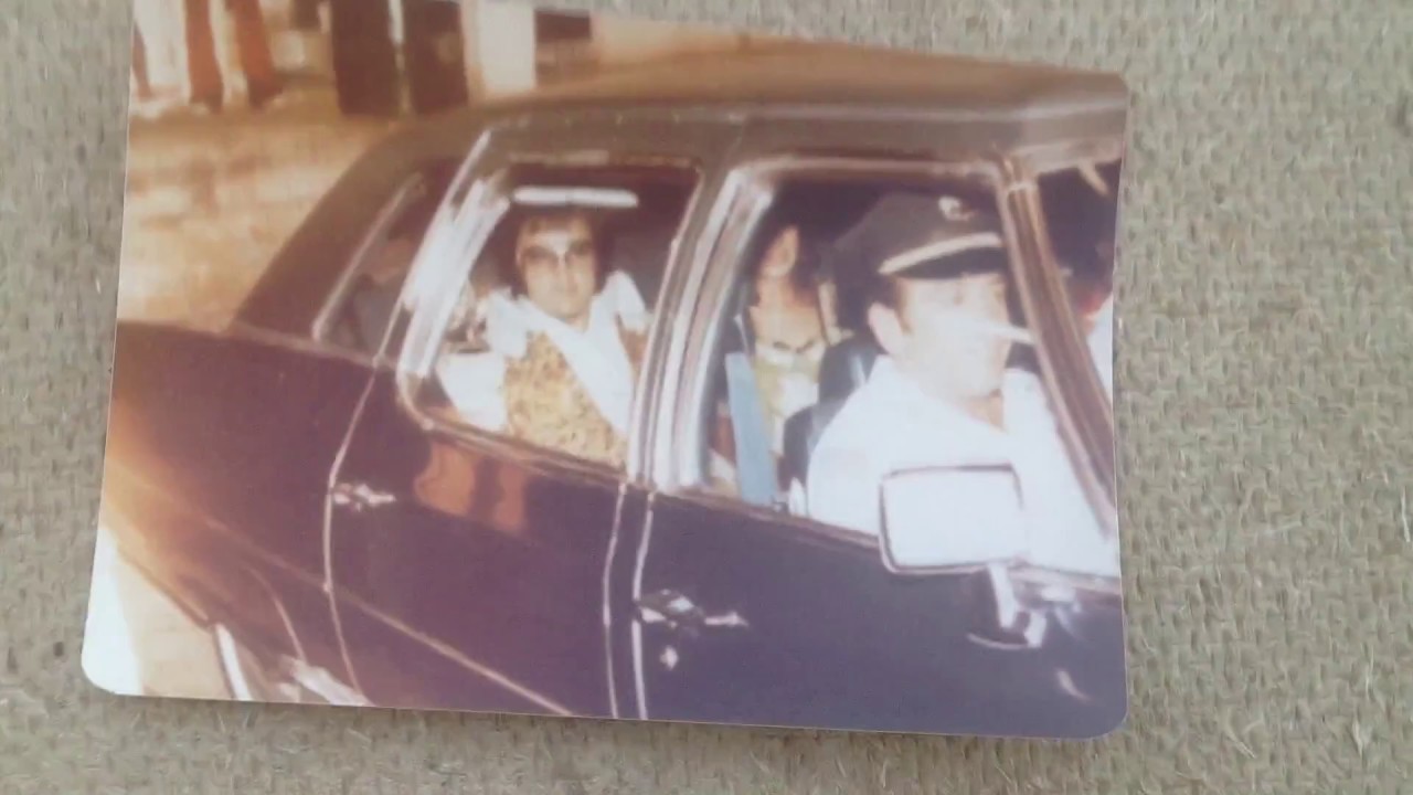 Elvis Presley Photo Collection (4) Very Rare Photographs of The King, Sean Shaver ? Sonny West ?