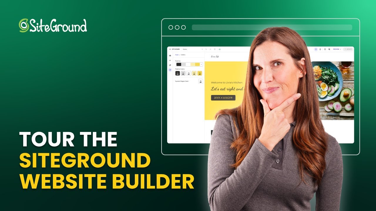 Getting Started With the SiteGround Website Builder