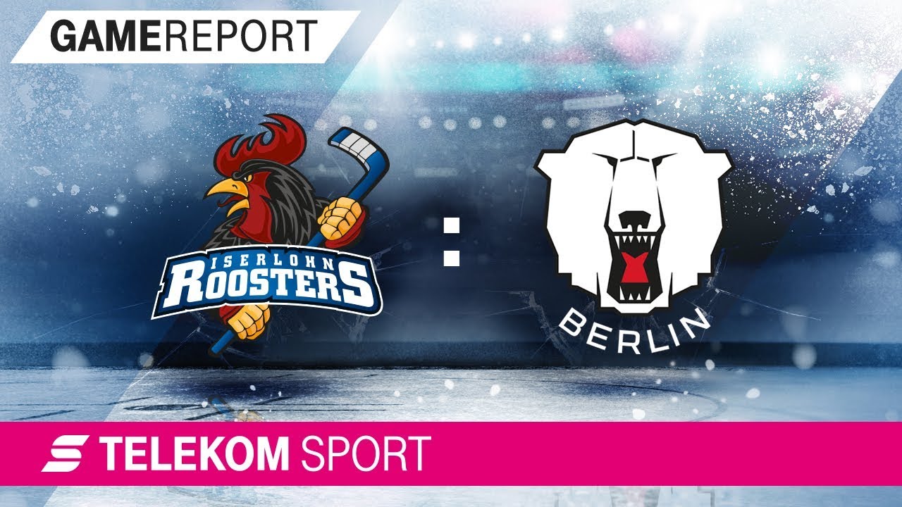 Iserlohn Roosters - Eisbären Berlin | 10. Spieltag, 17/18 | Telekom Sport