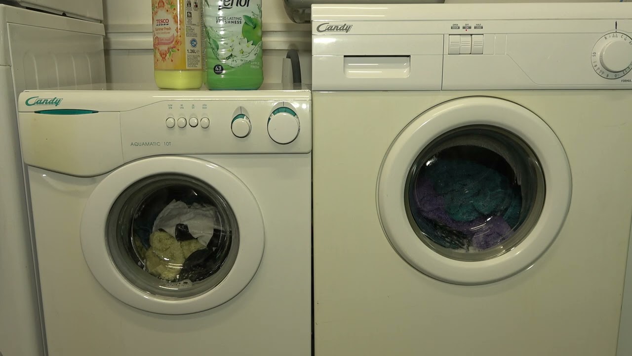 Wash Race - Candy Compact vs. Big Candy /Colourfast Cotton 60'c