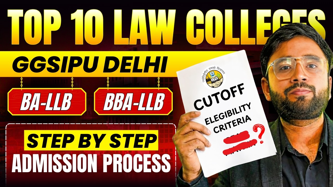 IPU Law Admission 2026 Full Guide 🚀 BA LLB / BBA LLB Cutoff + Top Colleges Delhi
