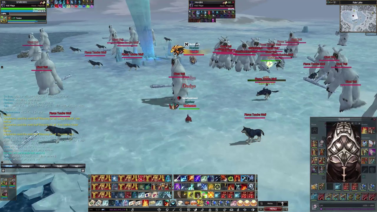 Rappelz 9.7 Void Mage Pvp (with BUGPixie) #3
