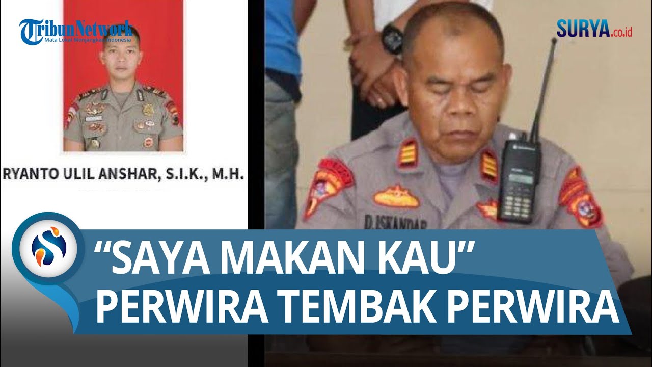NGAMUK DAN MENGANCAM, AKP Dadang Serahkan Diri ke Polda Sumbar seusai Tembak Mati Polisi
