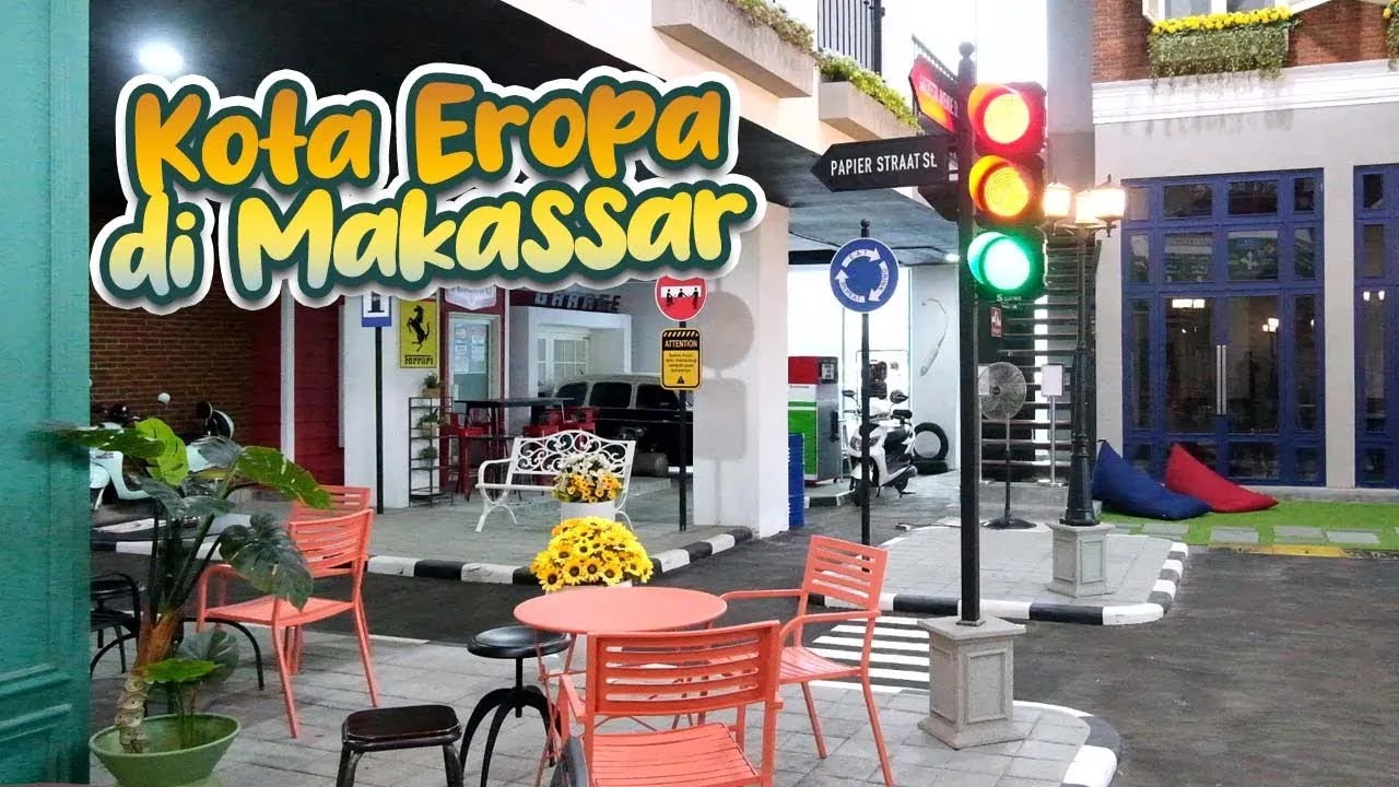 NONGKRONG ESTETIK ALA EROPA? KE PENNA DE LA VILLE GRAHA PENA MAKASSAR