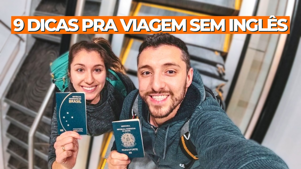 Como VIAJAR SEM FALAR INGLÊS e passar na imigração sem problemas