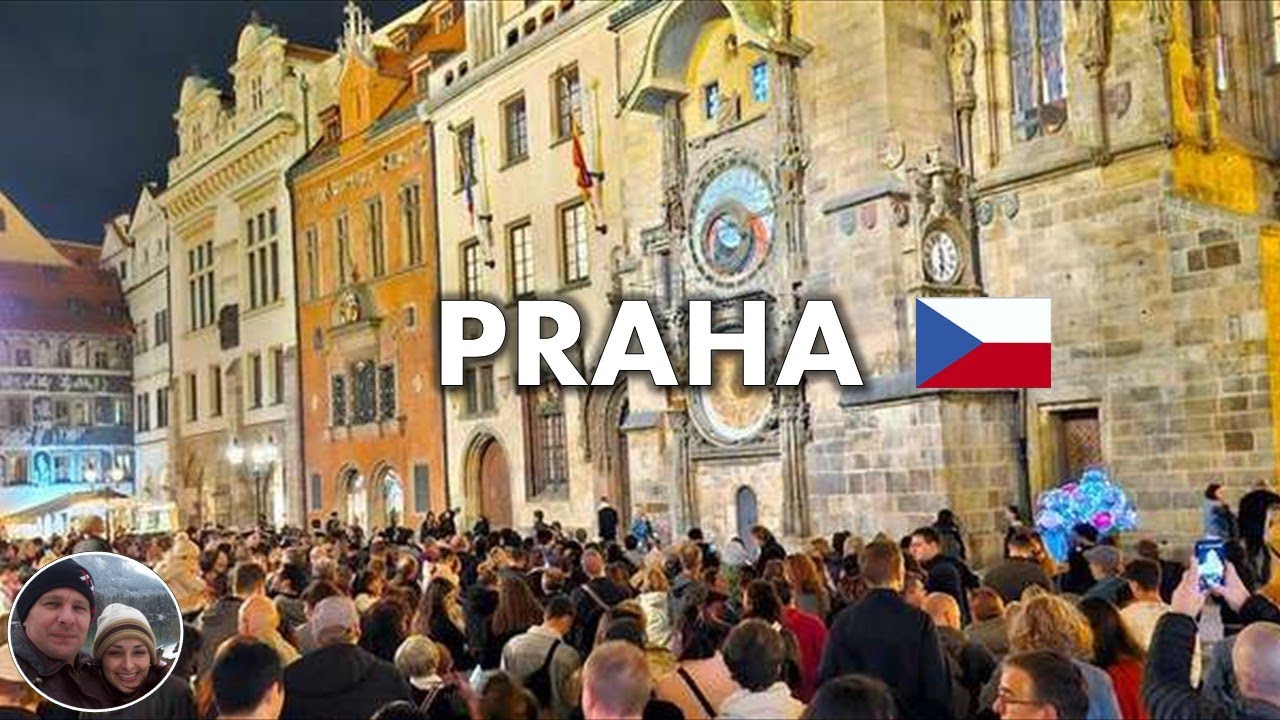 Weihnachtszeit in PRAG, Tschechische Republik 4K