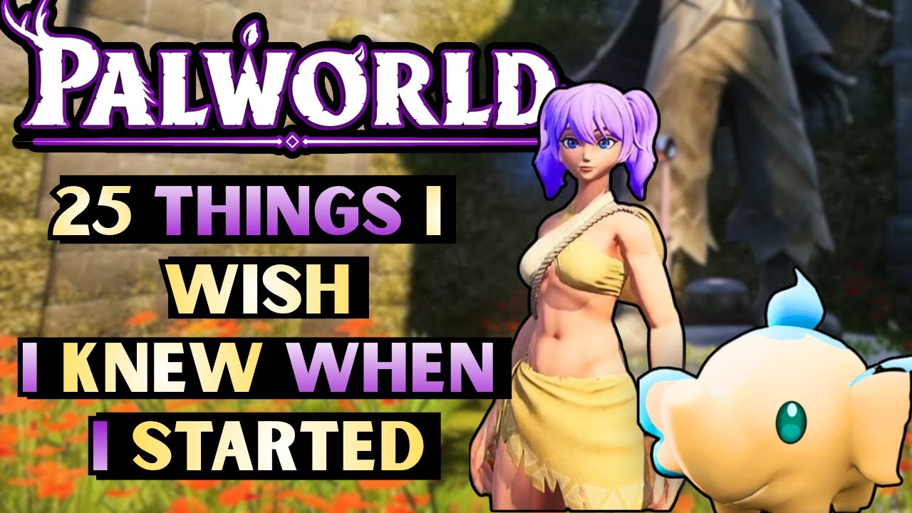 25 советов для НОВИЧКОВ в PALWORLD!