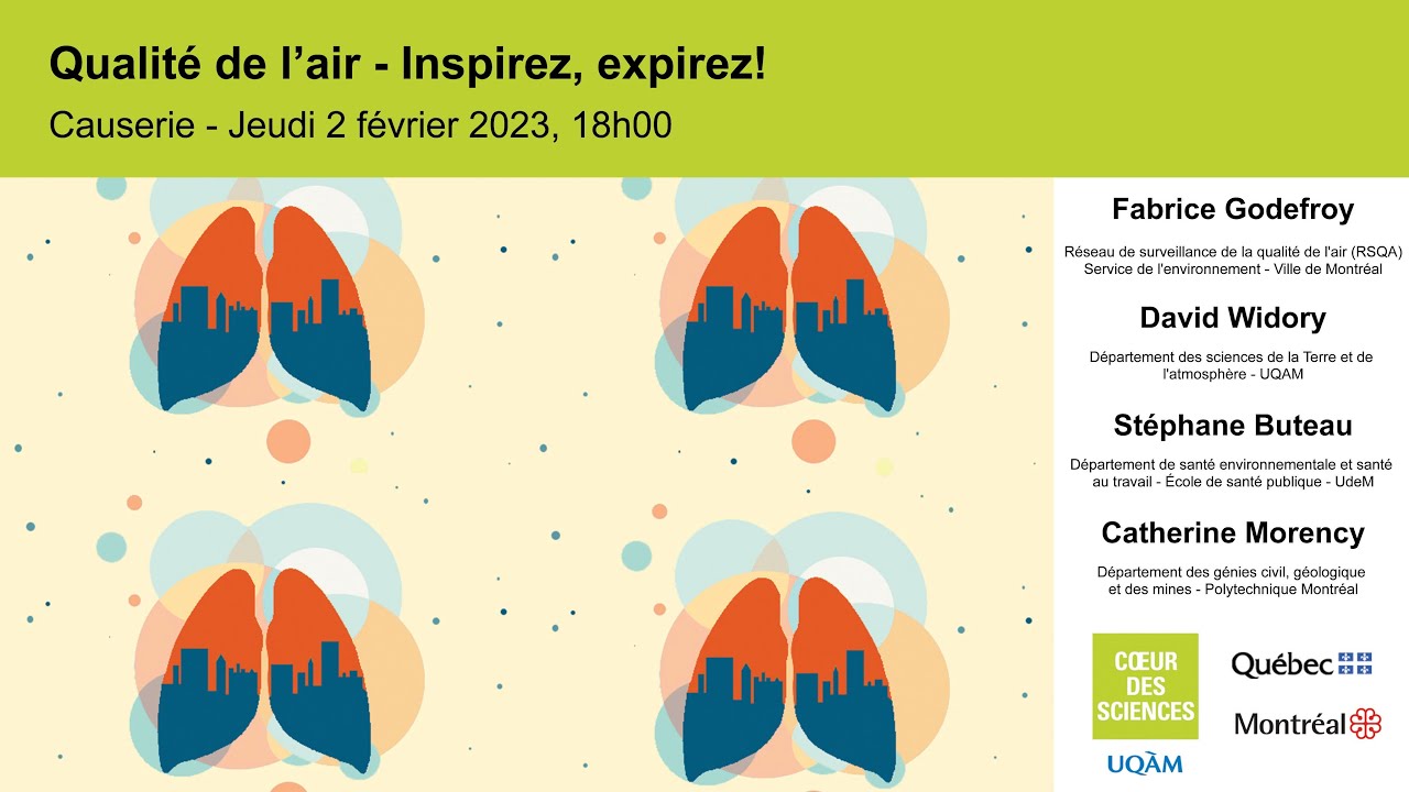 Conférence - Qualité de l'air - Inspirez, expirez!