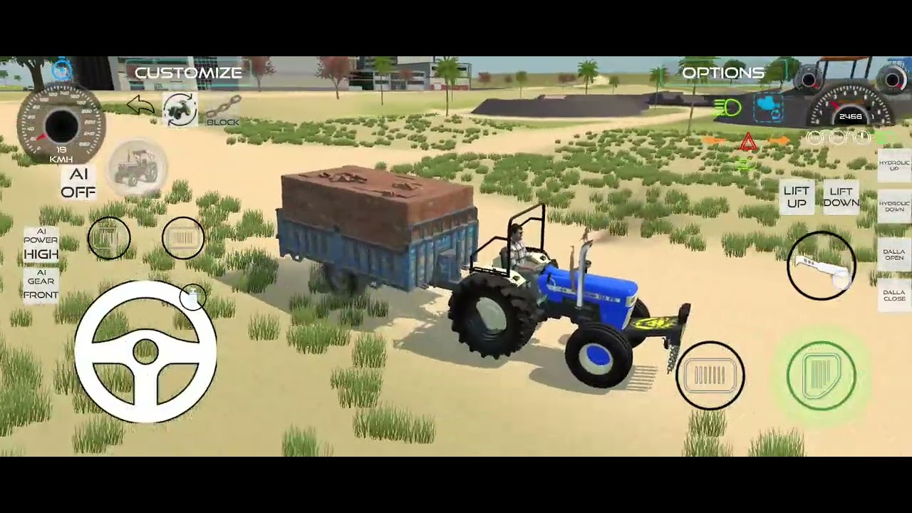 Swaraj & Sonalika Tractor 5k Eet Supply #viralvideo #indiantractor3d #newvideo #gaming 