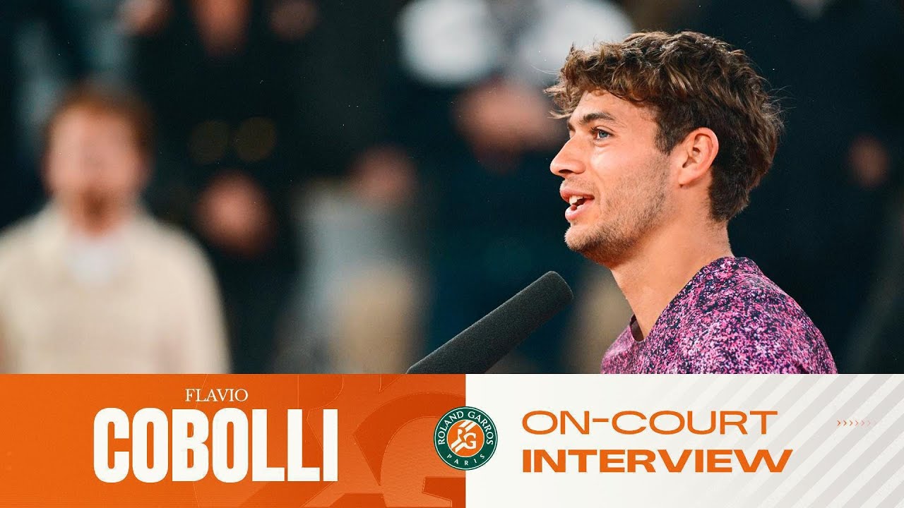 Flavio Cobolli | QF on-court Interview | Roland-Garros 2026