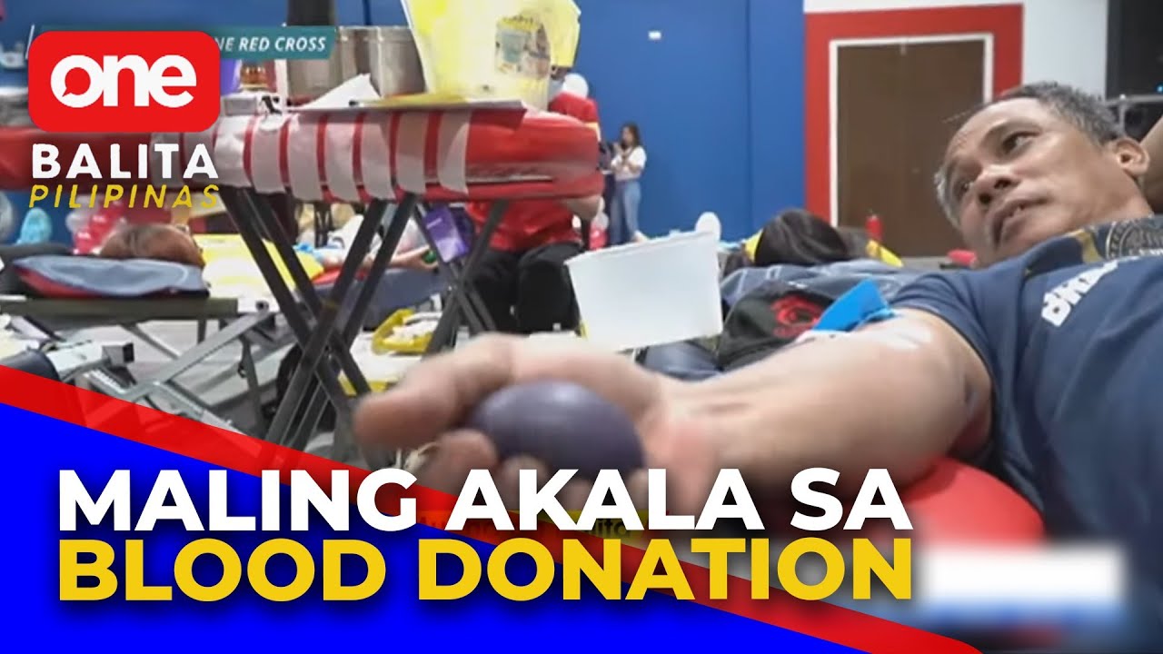 Mga maling paniniwala at akala sa pagdonate ng dugo