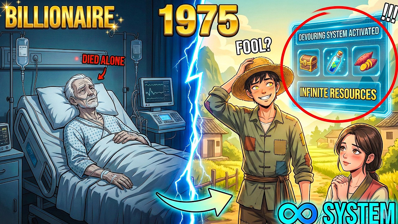 BILLIONAIRE Reincarnates As A Village FOOL In 1975 But Awakens An INFINITE RESOURCE System!