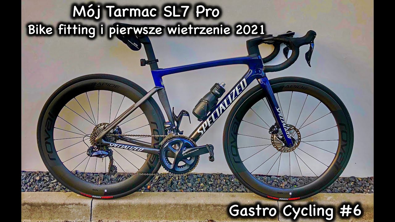 Mój Specialized Tarmac SL7 Pro - bike fitting i pierwsze wietrzenie w sezonie 2021