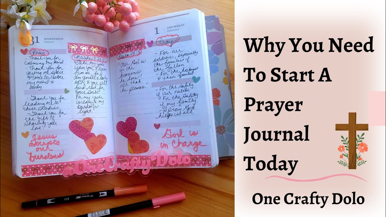 Why You Need To Start a Prayer Journal Today