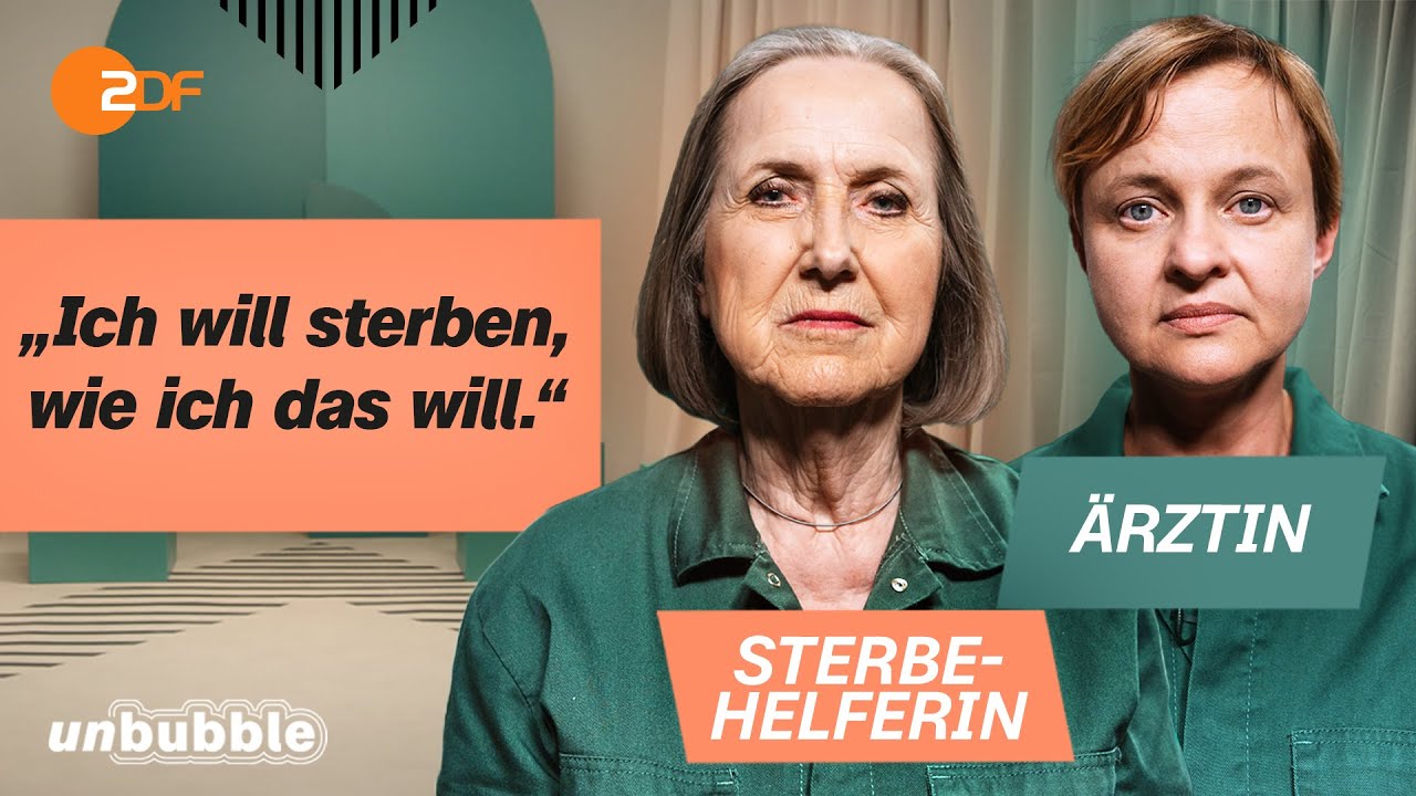 Sterbehilfe: Gefahr oder Selbstbestimmung? Sterbehelferin trifft Ärztin | Sag’s mir | unbubble