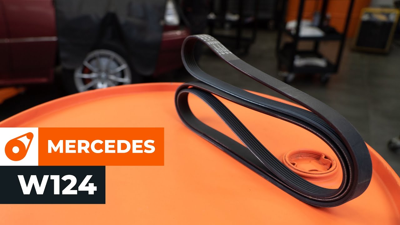 Wie MERCEDES W124 Keilrippenriemen wechseln [AUTODOC TUTORIAL]