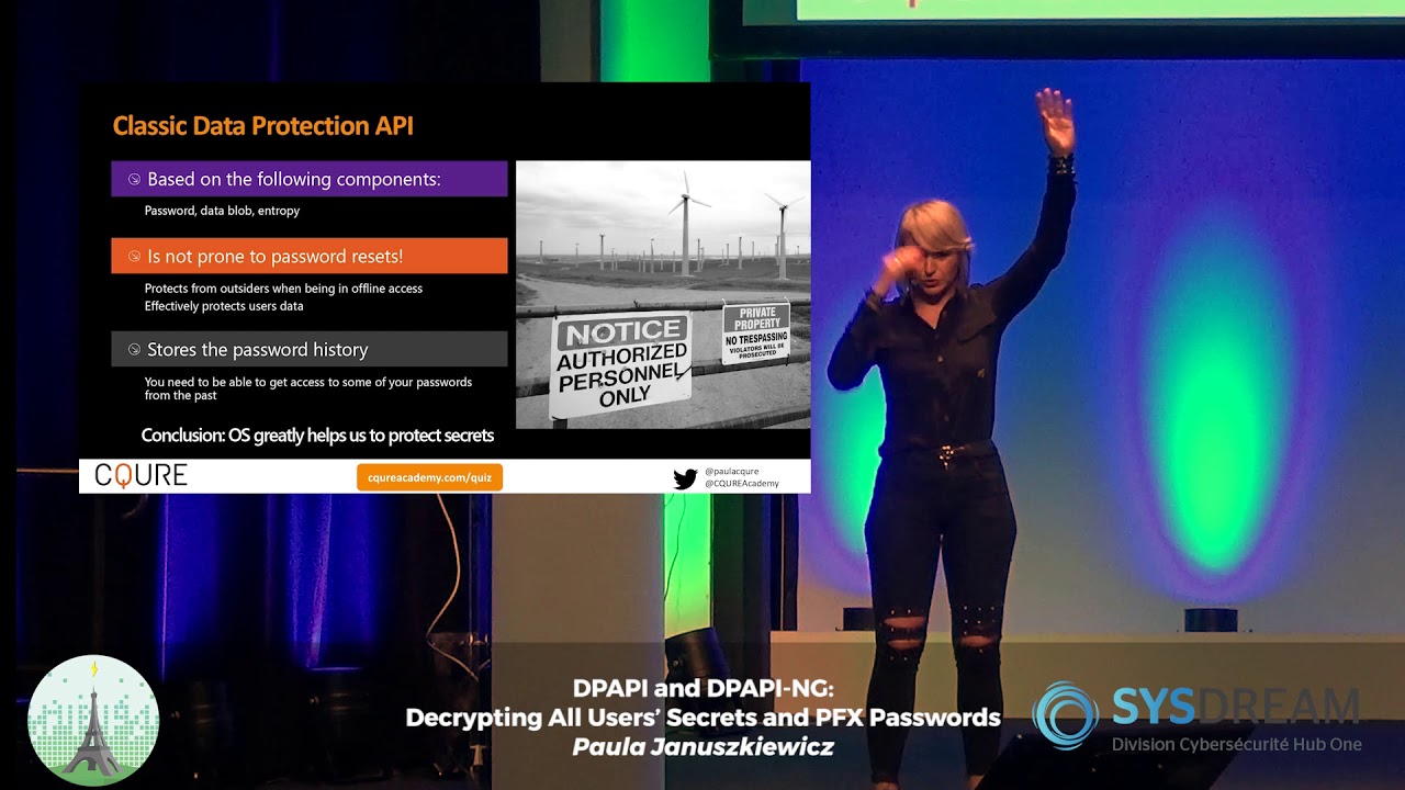HIP19: DPAPI and DPAPI-NG Decrypting All Users’ Secrets and PFX Passwords - P. Januskiewicz