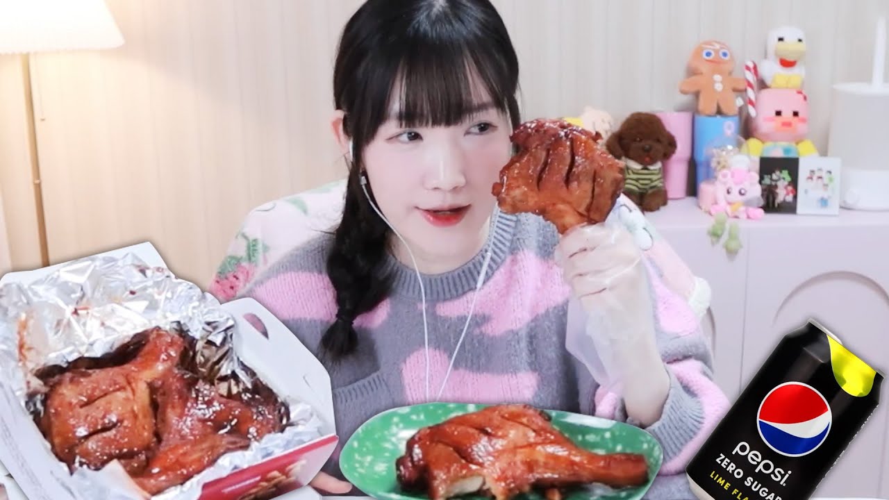 5년만에 먹어보는 자메이카 통다리 치킨 🍗