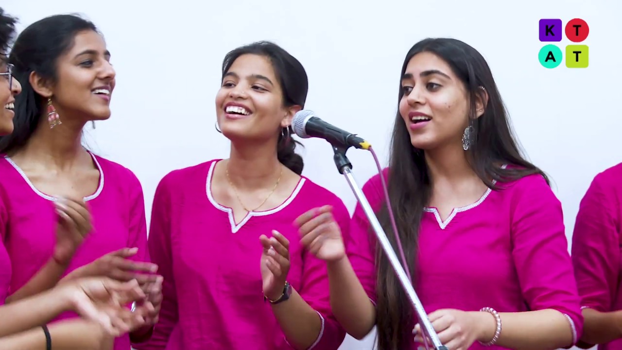 Indian Group Choir Singing by -Dhwani | Lady Shri Ram College for Women | Engifest 2020