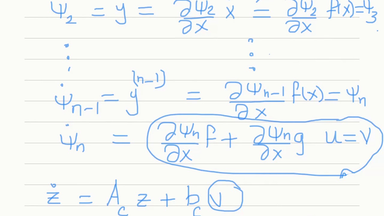 L13 Input-Output Linearization