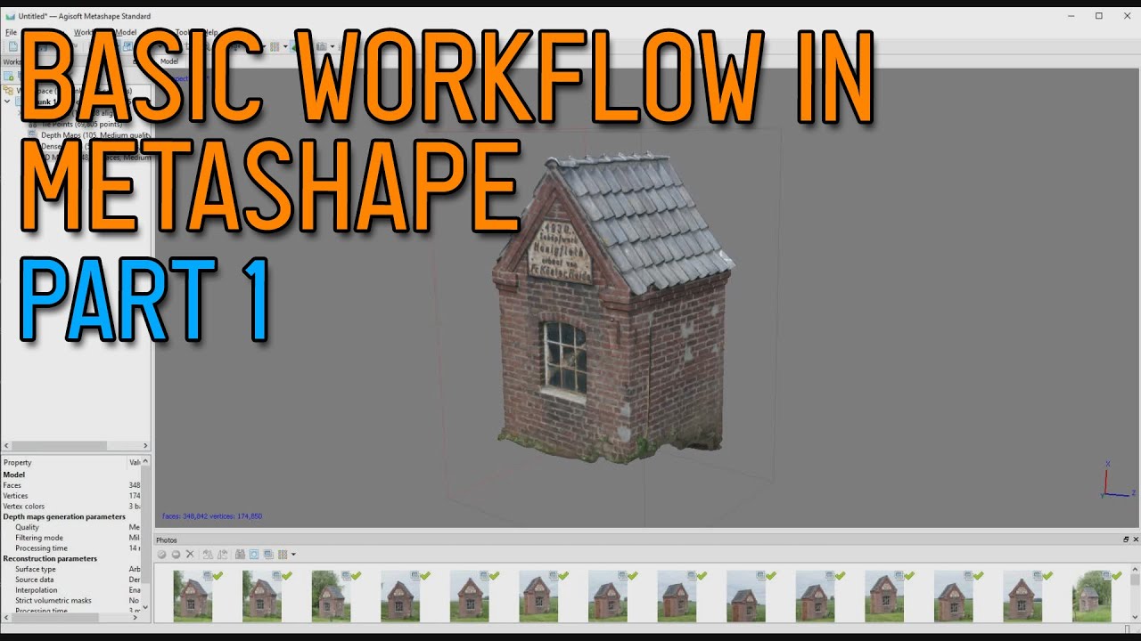 Photogrammetry / Basic workflow in Metashape