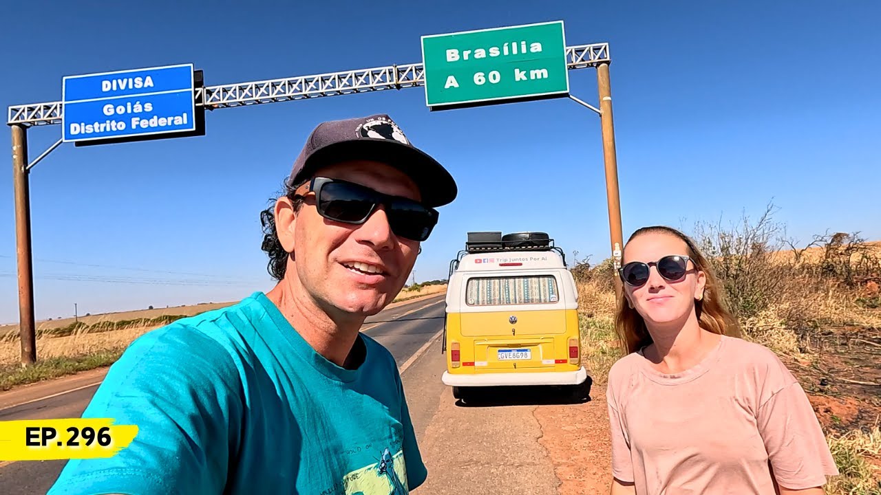 CHEGAMOS de Kombi Motorhome em BRASÍLIA | Ep.296