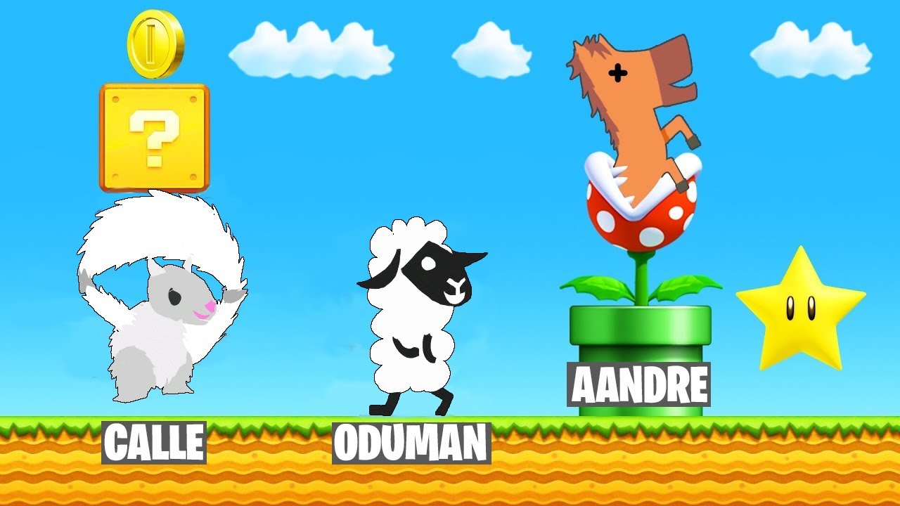 Weiche den SUPER MARIO Fallen aus oder STIRB! (Ultimate Chicken Horse)