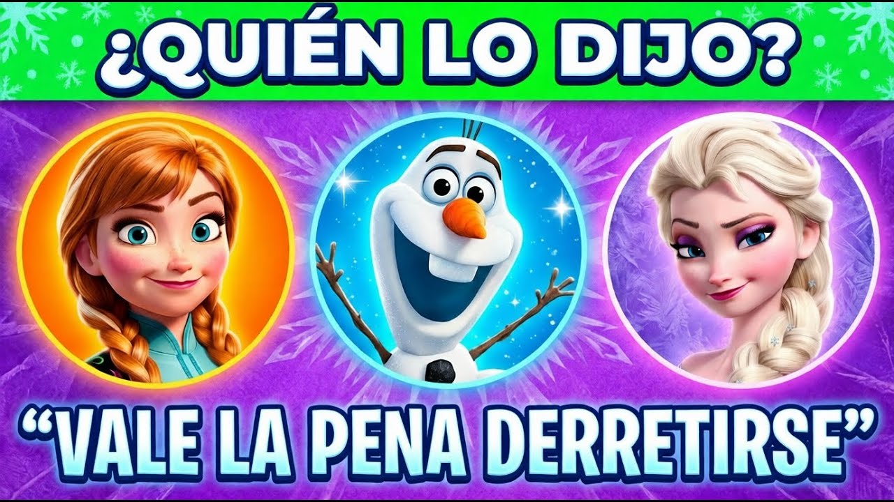¿Cuántos personajes Disney reconoces por su frase? | Quiz para verdaderos fans