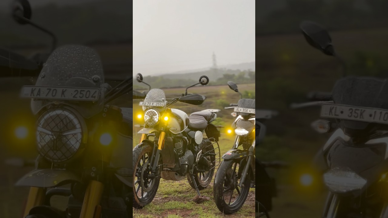 Triumph Scrambler Vs Apache 160 🔥