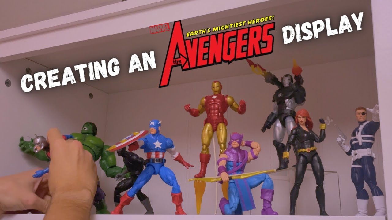 Создание экспозиции легенд Marvel МСТИТЕЛЕЙ (величайших героев Земли)