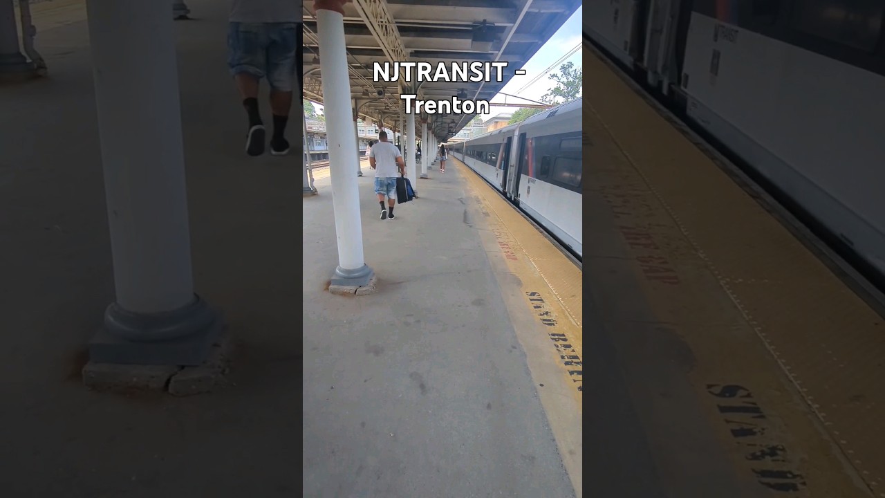 NJ Transit Train Trenton NJ