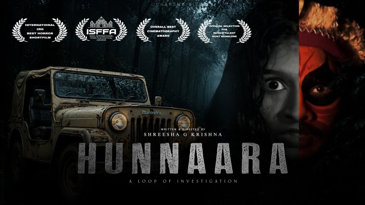 Hunnaara, Suspence thriller short film | Nahush s moraje, shreevatsa Adiga, soorya, Utharamukundan 