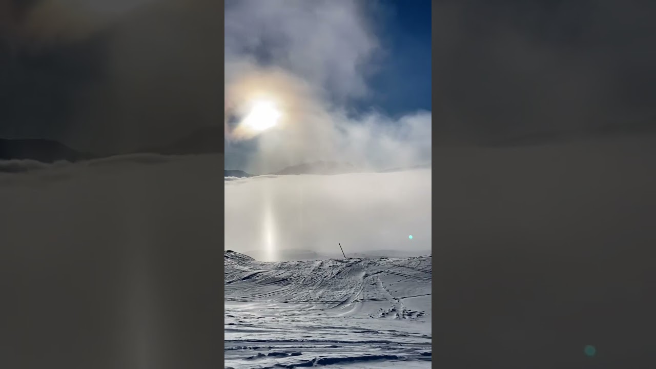 Above the clouds in Alpe d&rsquo;Huez! #alpedhuez