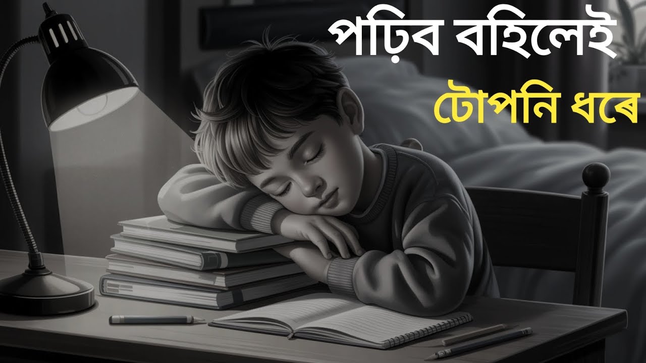 পঢ়িব বহিলেই যদি তোমাৰ টোপনি ধৰে ! তেনেহলে এই Video টো তোমাৰ বাবে |