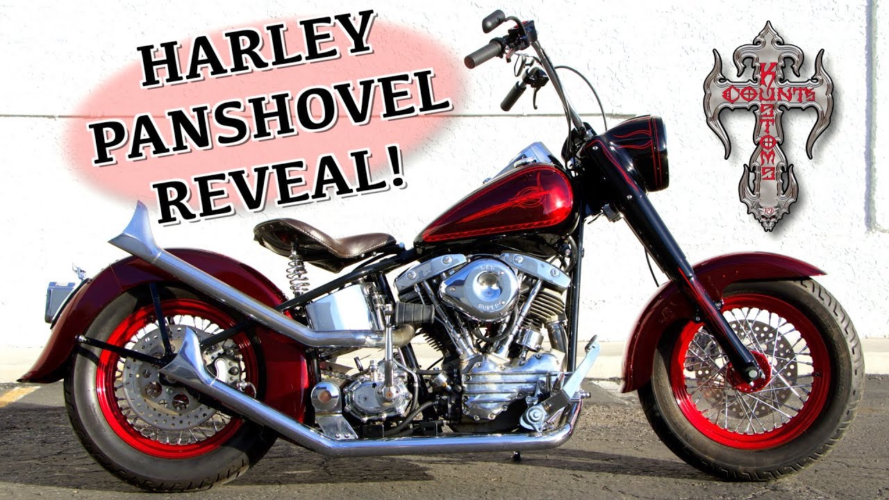 Count’s Kustoms представляет Harley-Davidson Panshovel 1959 года!
