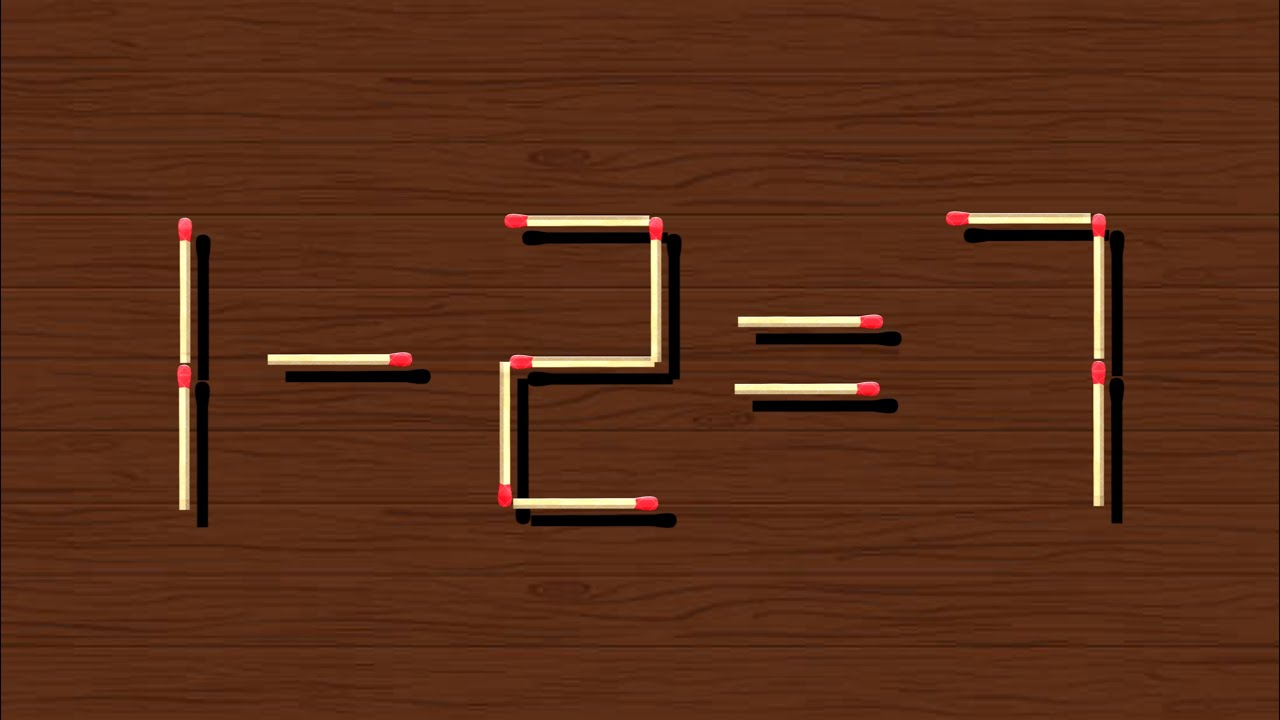 Move 1 stick and Fix the Impossible Puzzle! 9 Out of 10 People Can’t Solve This Matchstick Puzzle!