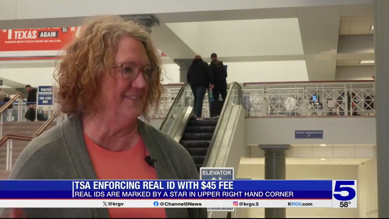 Valley travelers react to TSA enforcing Real ID with fee