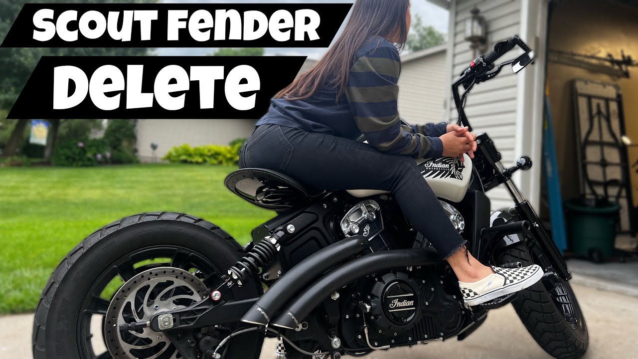Удаление крыла Scout Bobber, часть 1