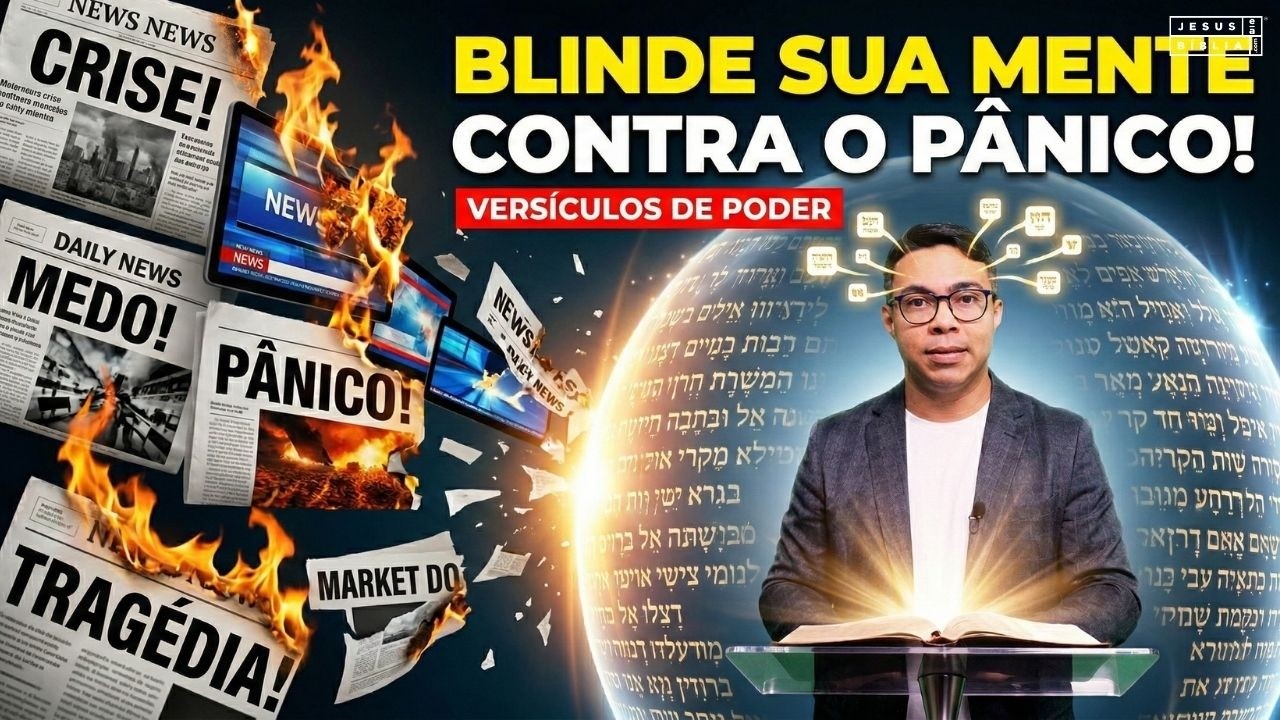 Versículos para blindar sua mente contra notícias que causam pânico