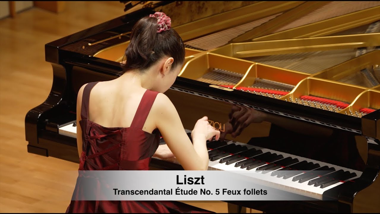 Lszt: Transcendental Etude No 5 Feux follets　リスト：超絶技巧練習曲　第5番（S. 139)　 鬼火