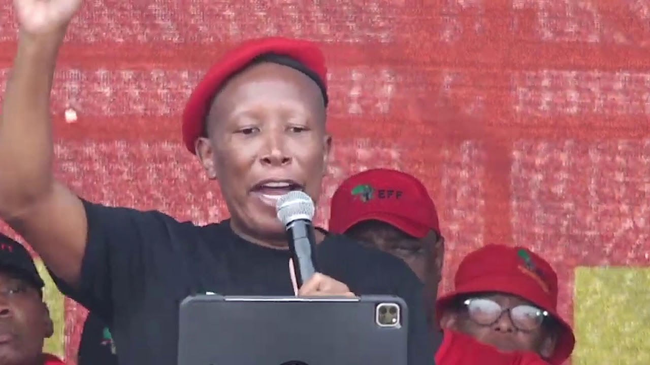 Julius Malema Addresses Sharpville Massacre Rally, 21 March 2025