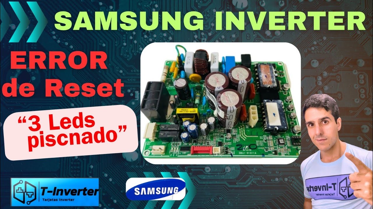 Reparación Error RESET Samsung 