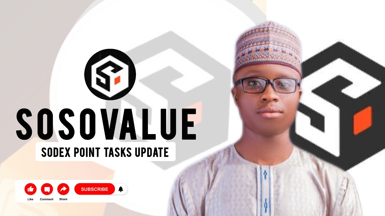 SOSOVALUE SODEX CLAIM POINT AND SOSO TASKS CRITERIA ELIGIBILITY UPDATE..