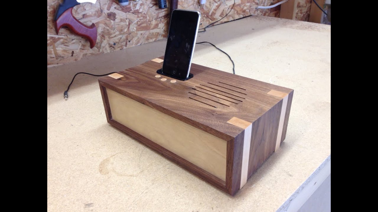 Woodworking project - docking station