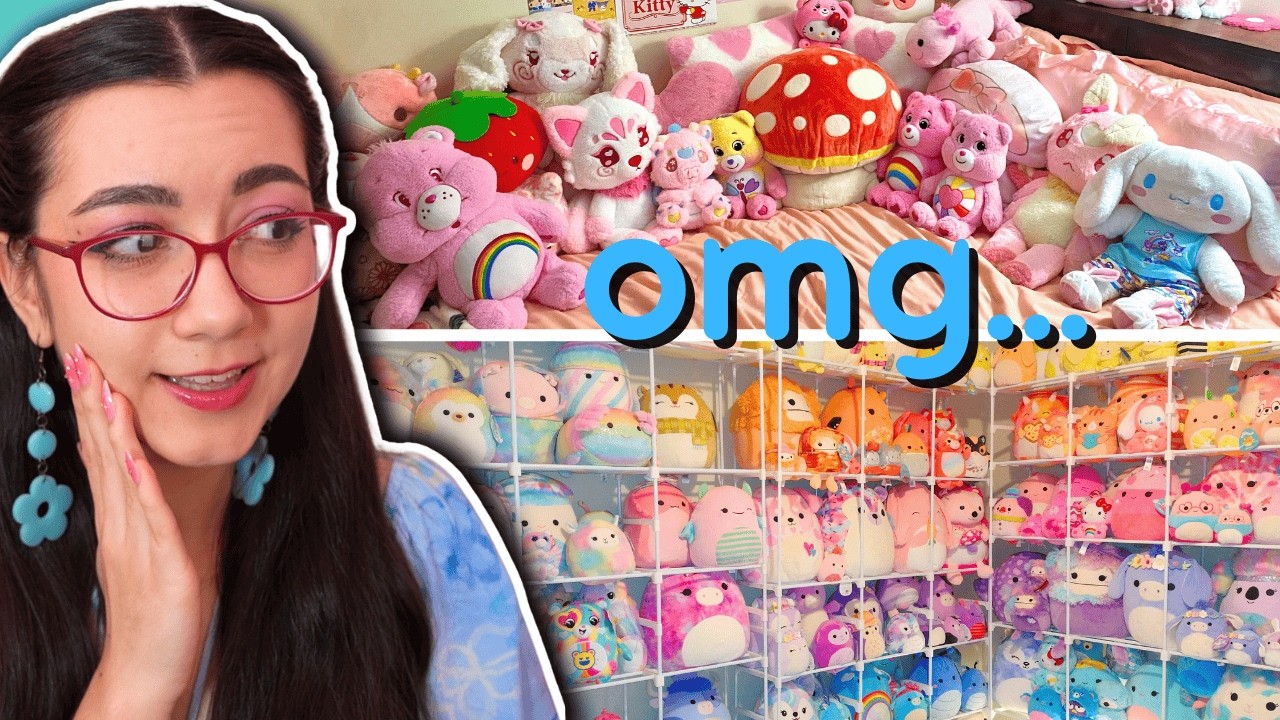 INCREDIBLE plushie collections that make me jealous