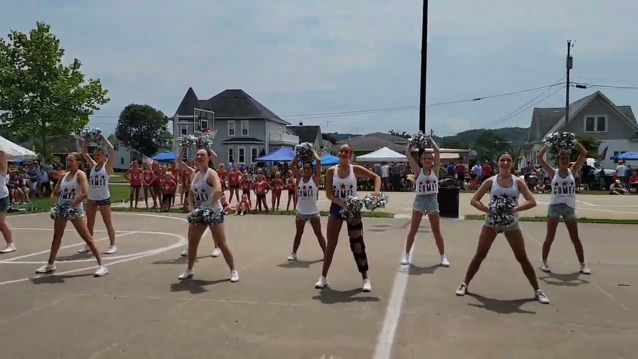Bellevue High School Dance Team - 4th Of July 2023 - Pom Mix