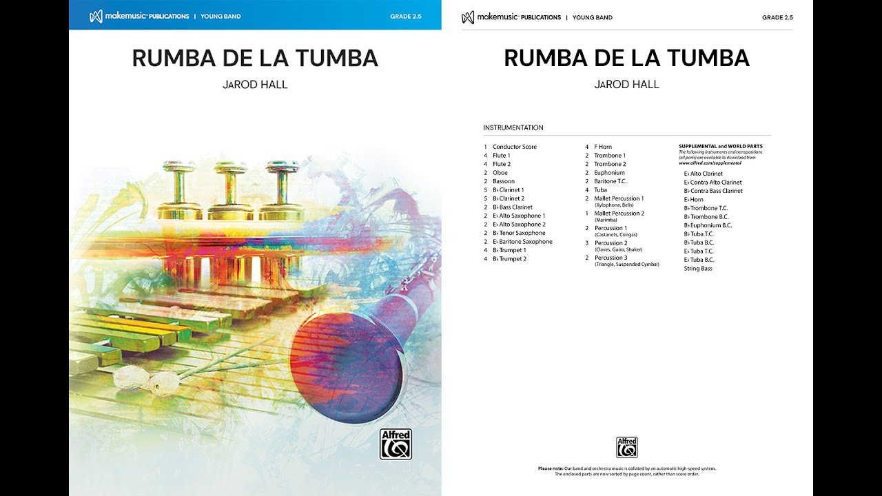 Rumba de la Tumba, by JaRod Hall – Score & Sound