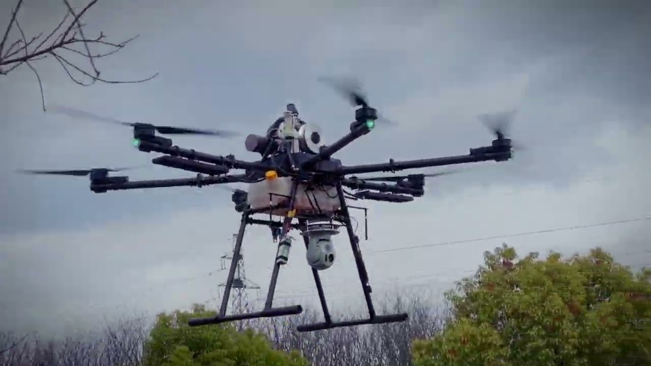 Triple-Sensor Electro-Optical/Infrared (EO/IR) Gimbal Camera with AI-Tracking SF-RBD180B-1