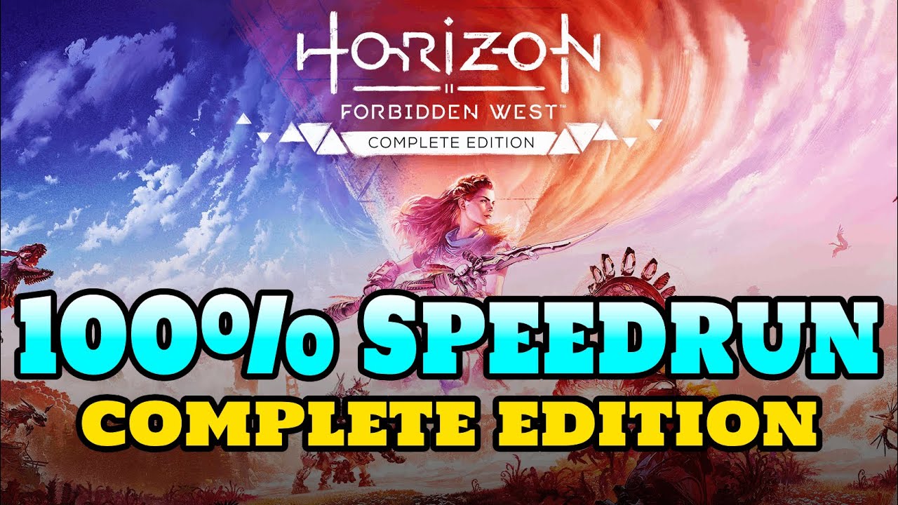 [Former WR] [Part 1] Horizon Forbidden West 100% Speedrun (w/ DLC) in 12:57:23!