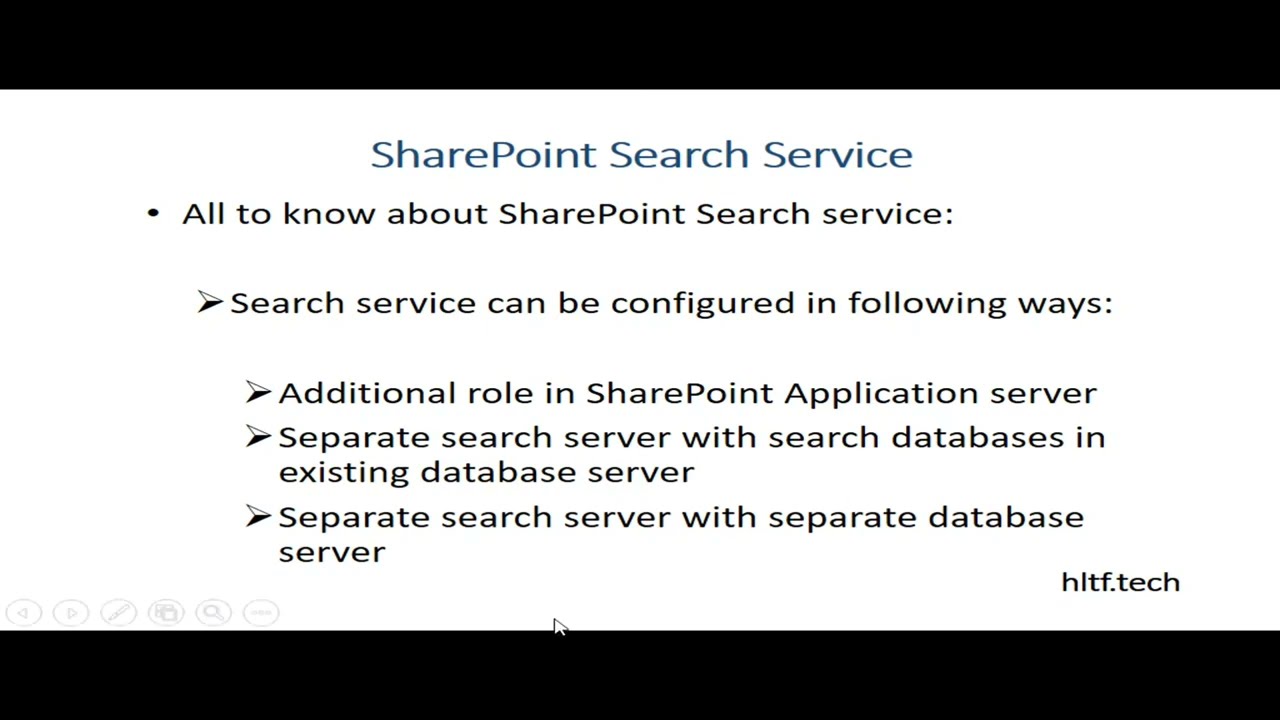 Must Watch- All to know about SharePoint search service application